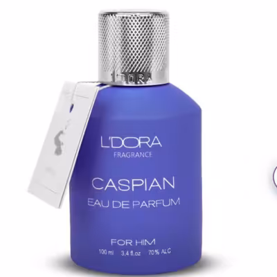 ادوپرفیوم مردانه مدل CASPIAN لدورا فرگرنس 100 میلی‌لیتر