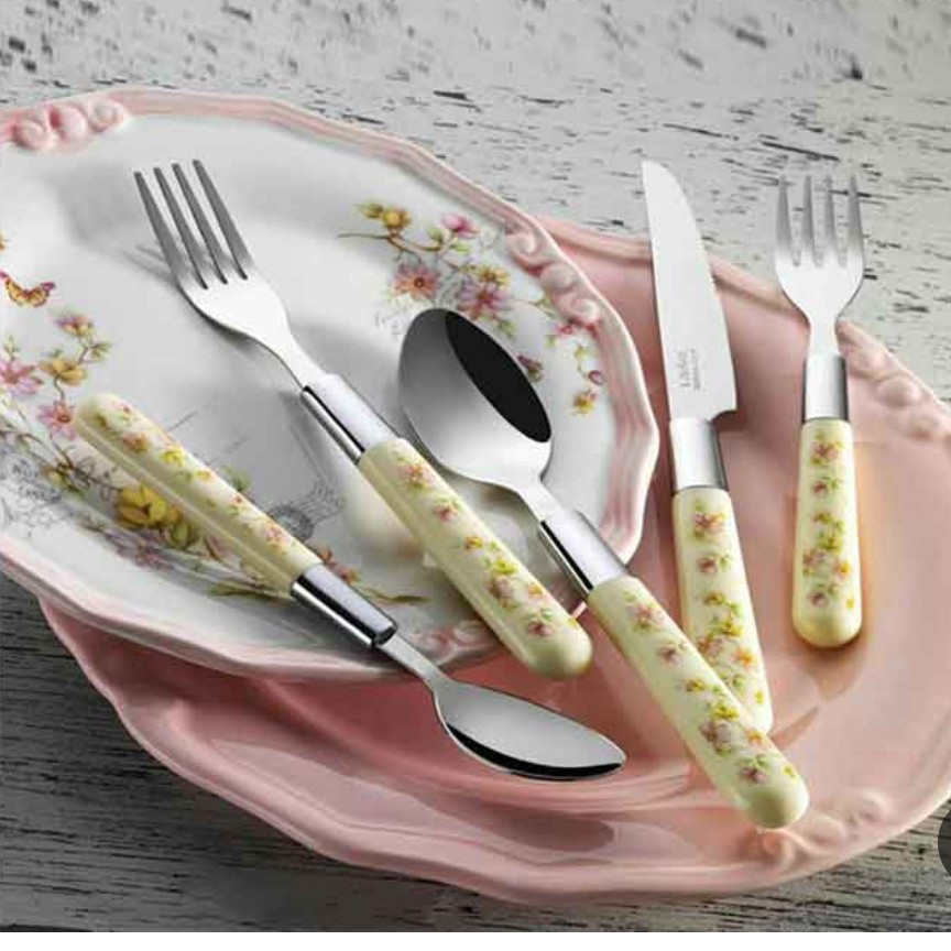 سرویس قاشق وچنگال لاویوا طرح فلورا 30 پارچه ساخت ترکیه