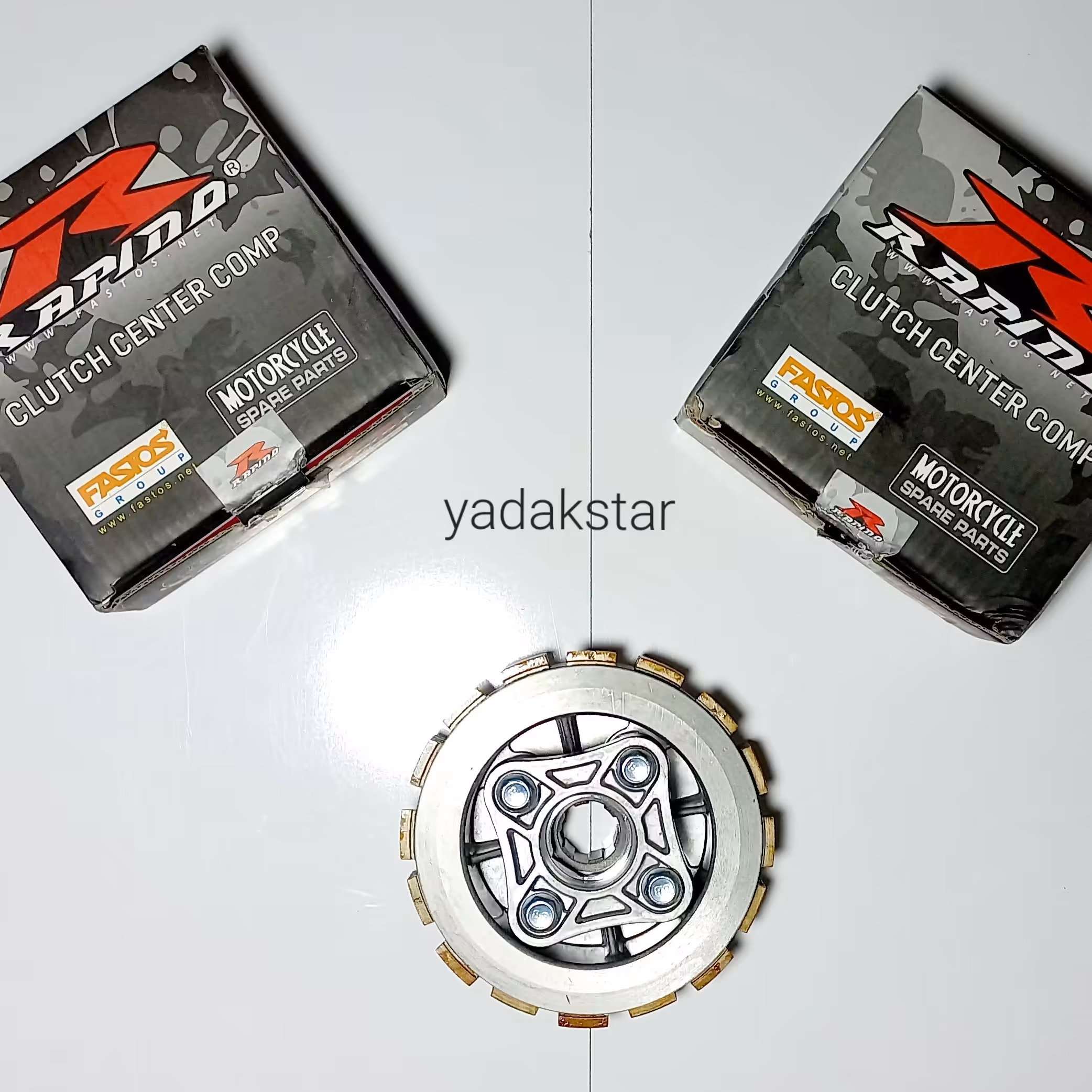 ست چهار شاخ کلاج هوندا (4پیچ125cc)برند راپیدو با تضمین اصالت و مرجوعی کالا ارسال با پست پیشتاز و تیپاکس1 الی 2روزه 