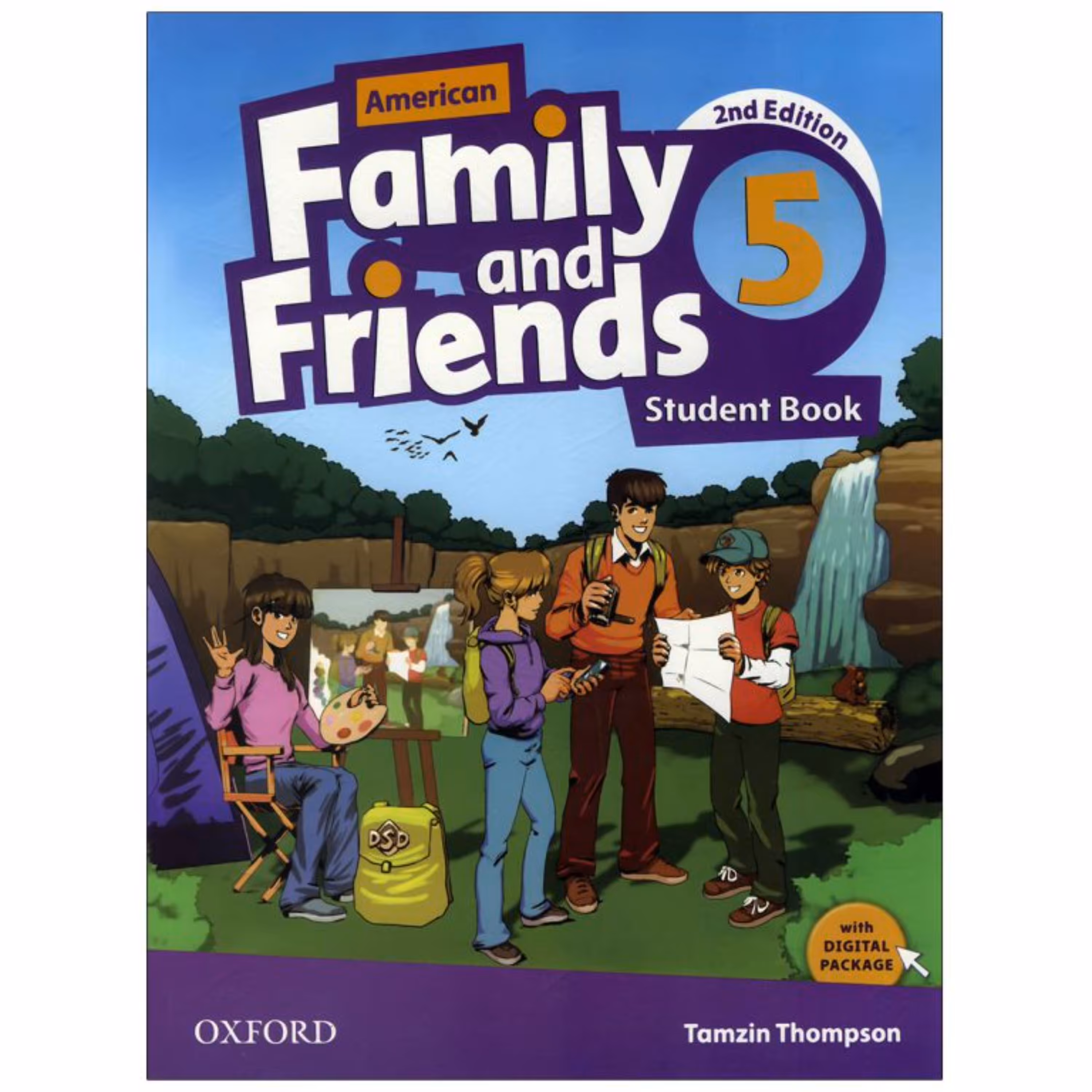 کتاب Family and Friends 2nd 5 اثر Naomi Simmons انتشارات کمبریج سایز وزیری