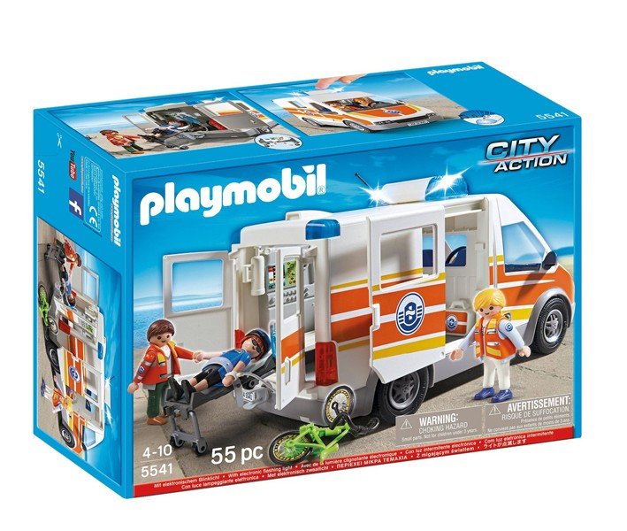 آمبولانس پلی موبيل مدل Ambulance with Siren Set 5541