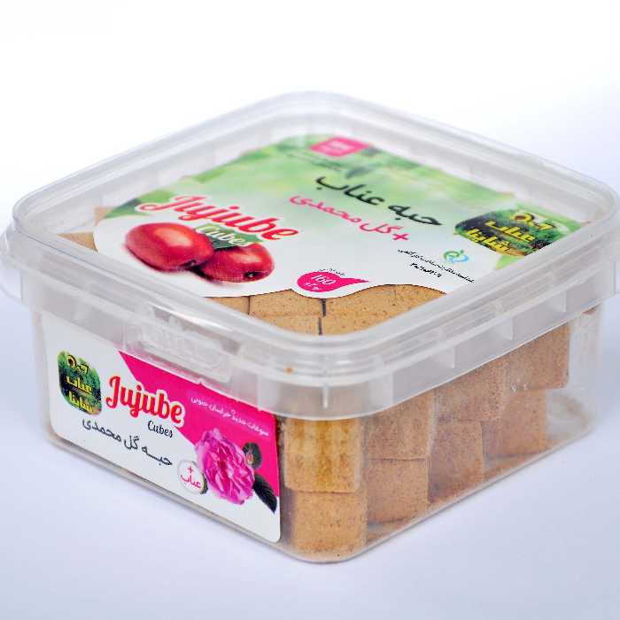 حبه عناب و گل محمدی شاینا 160 گرمی 