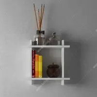 شلف کتابخانه وجای دکوری جنسmdf (پس کرایه)