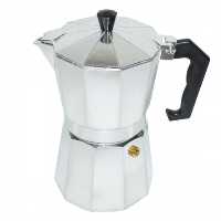 قهوه جوش و اسپرسو ساز دستی مدل 6 Cup ا stainless steel coffe maker 6cup