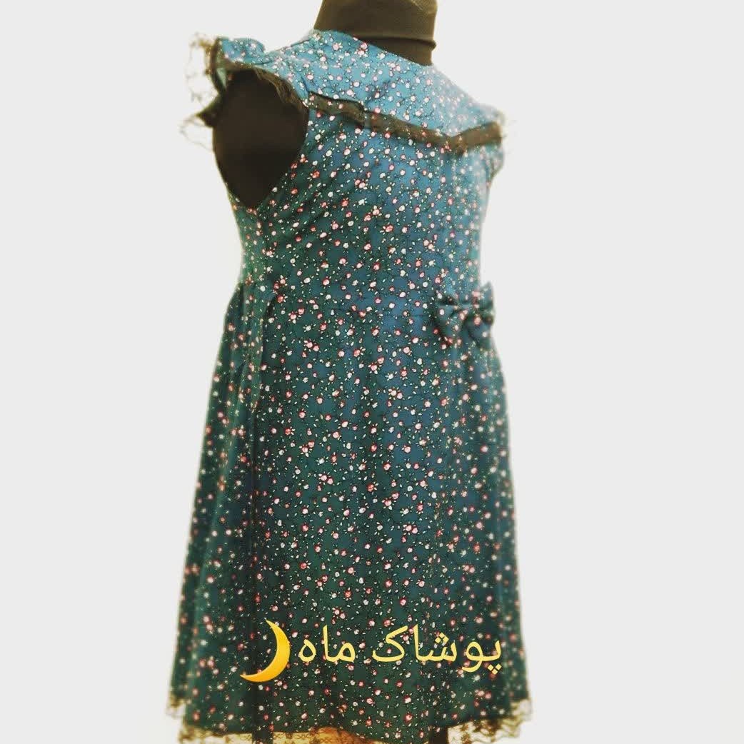 پیراهن دخترانه نخی