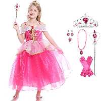 لباس آرورا زیبای خفته به همراه اکسسوری کد 11614NEW