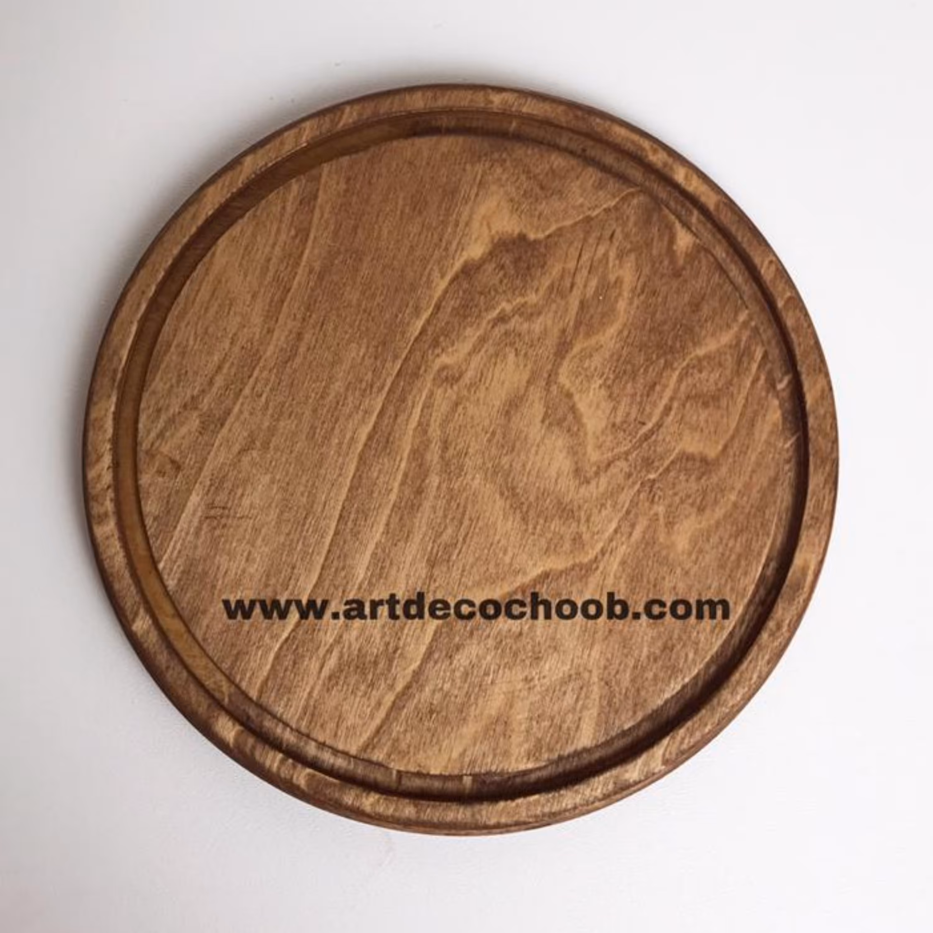 سینی کیک ساده کوچک قطر 25 پلی وود (پس کرایه)