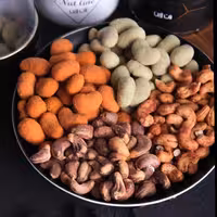 بادام زمینی طعمدار باربیکیو