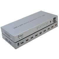 اسپلیتر HDMI 4K  هشت پورت دی تک مدل دی تی 7148