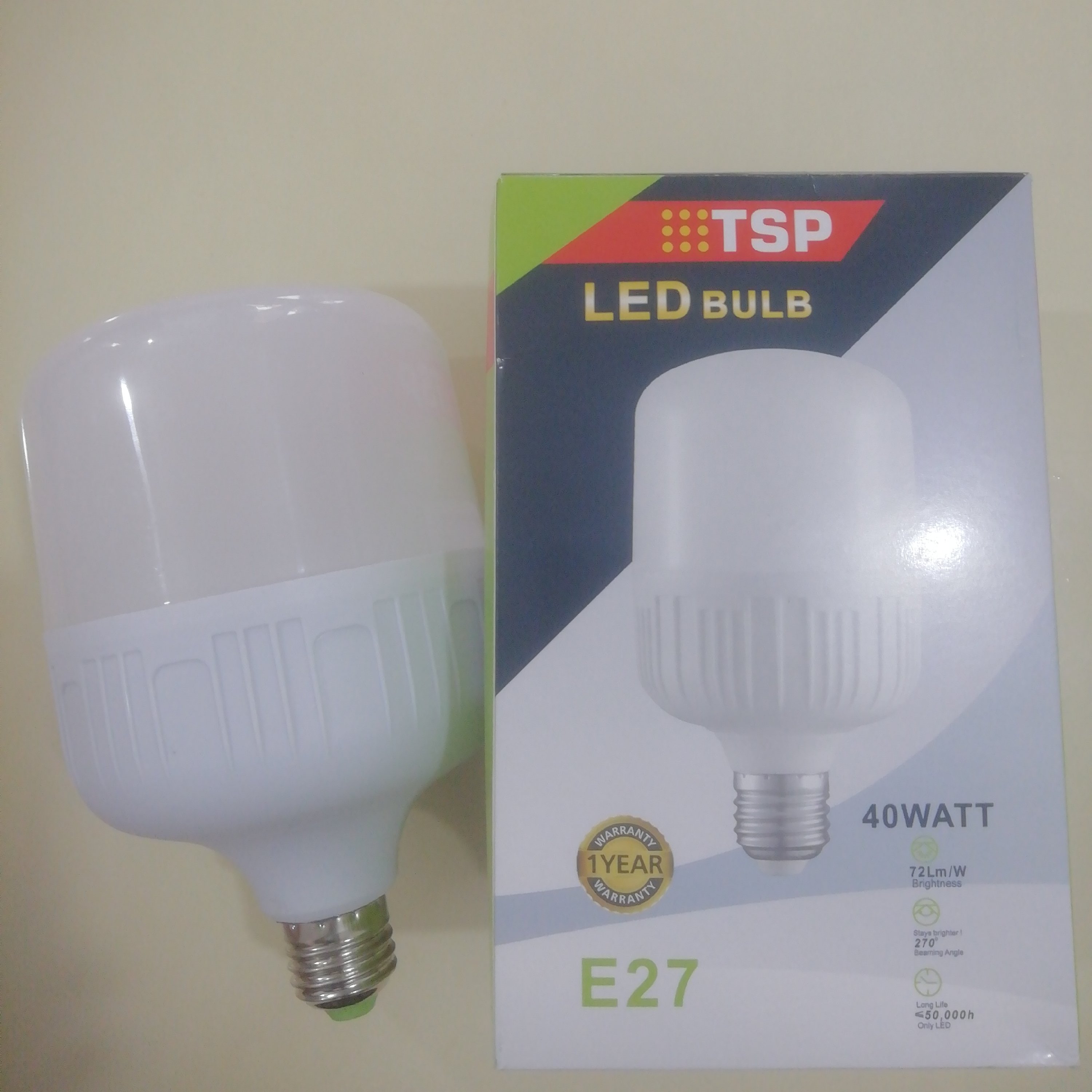 کارتن 50 عددی 40 وات تی اس پی