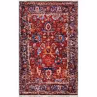 فرش ماشینی افرند کد 400325 (چهار متری)