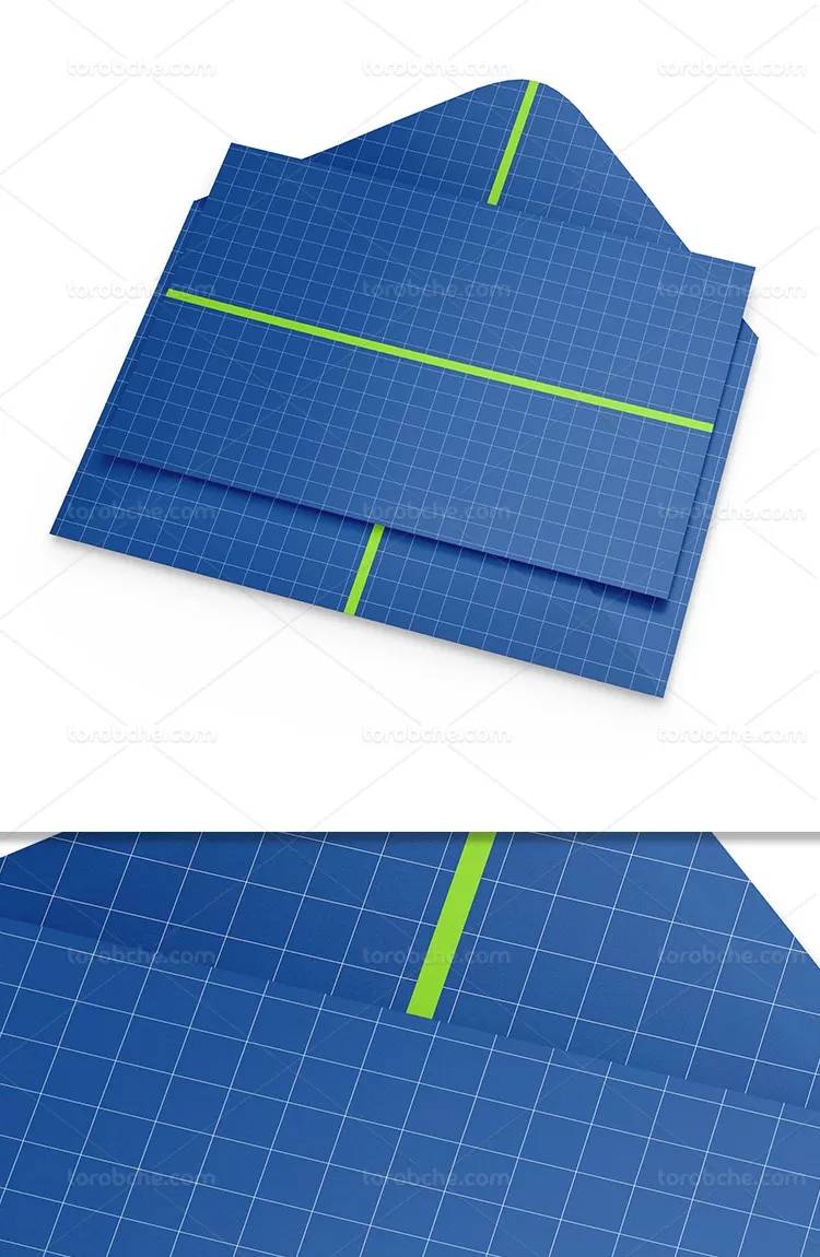 موکاپ کارت پستال لایه باز | گرافیک با طعم تربچه