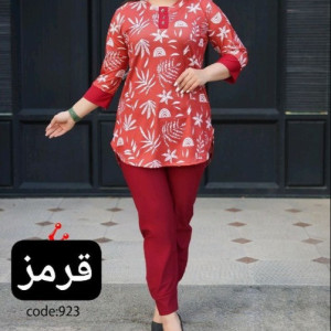 ست شومیز شلوار برگ