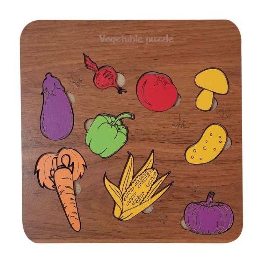 بازی آموزشی مدل جورچین سبزیجات و صیفی جات کد k-38