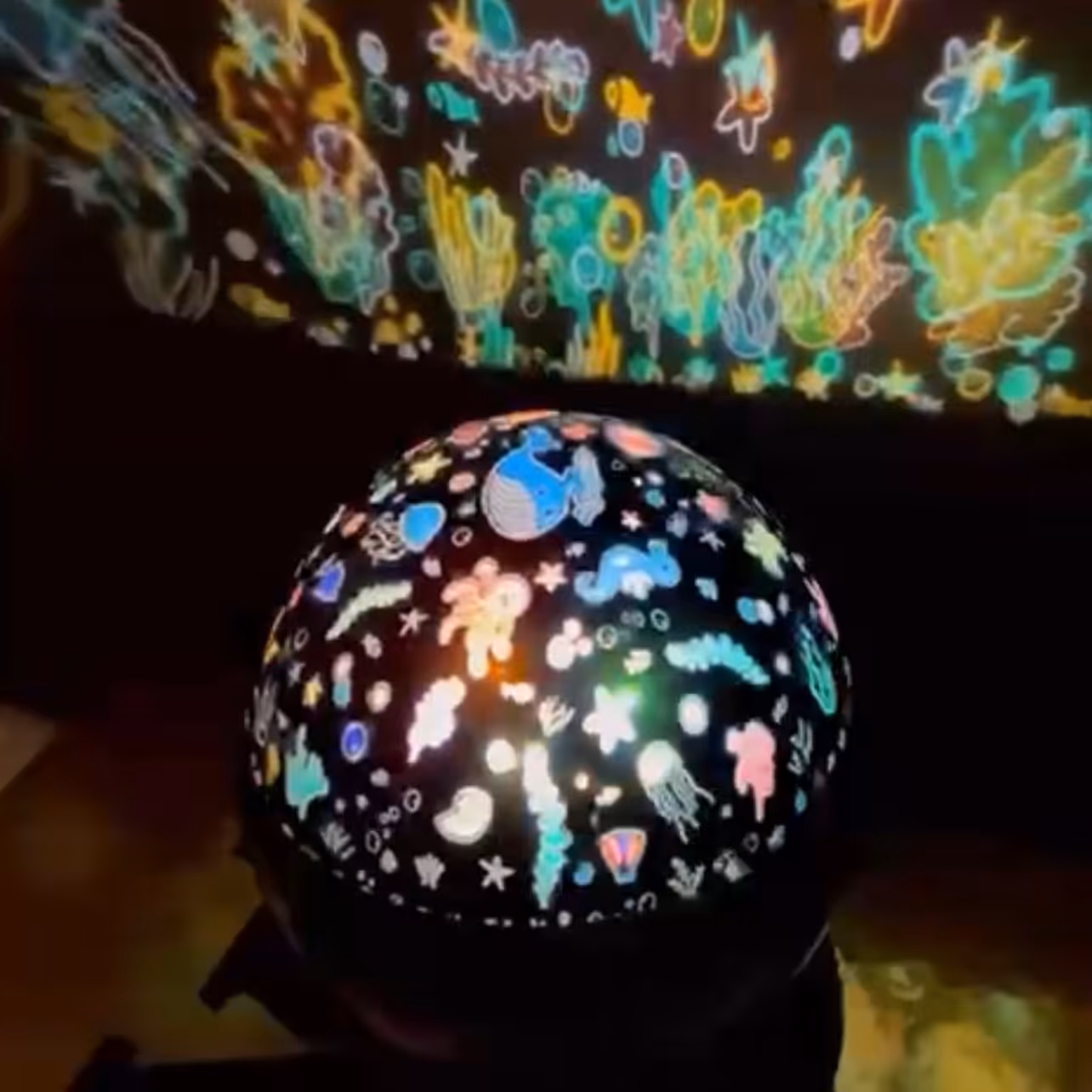 چراغخواب چرخشی آکواریوم - ارسال رایگان
