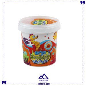 اسباب بازی خمیر شنی 300 گرمی طرح اسب آبی با ابزار آریا