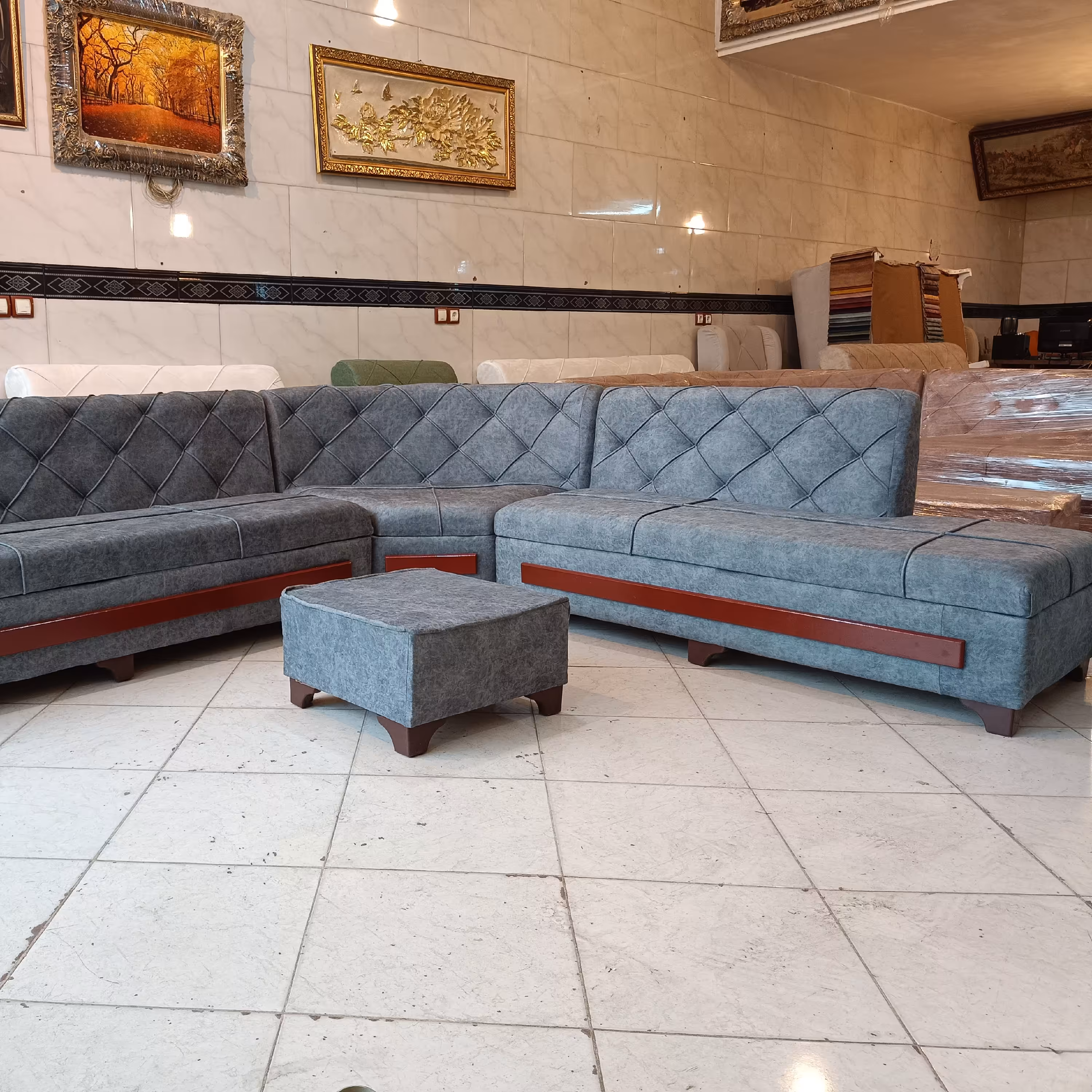 مبل ال چستر راحتی تمام