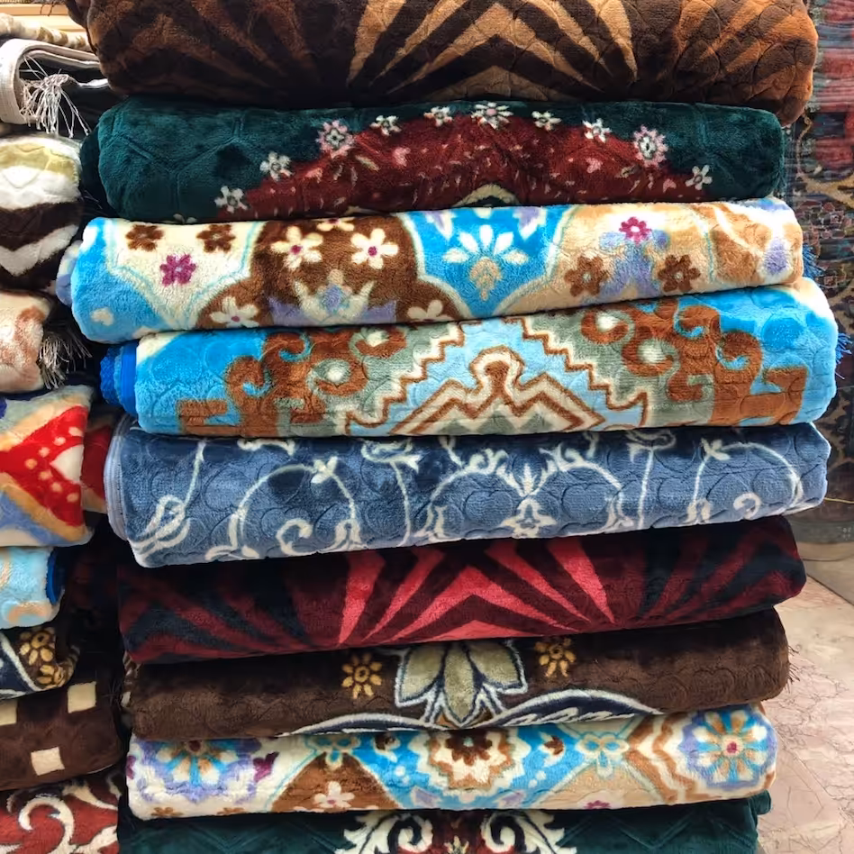 پتو فرش 6 متری روفرشی