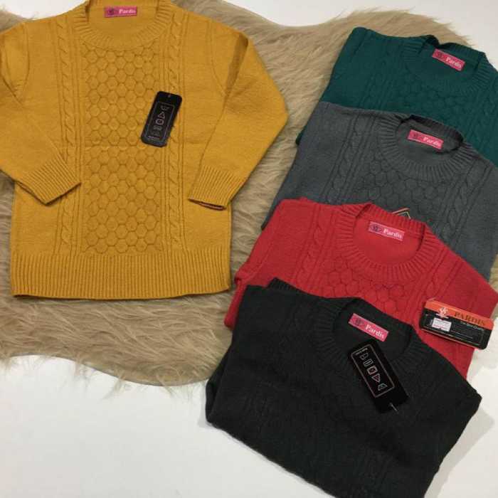 بلوز بافت بوکله اسپرت خواهر برادری سایز45