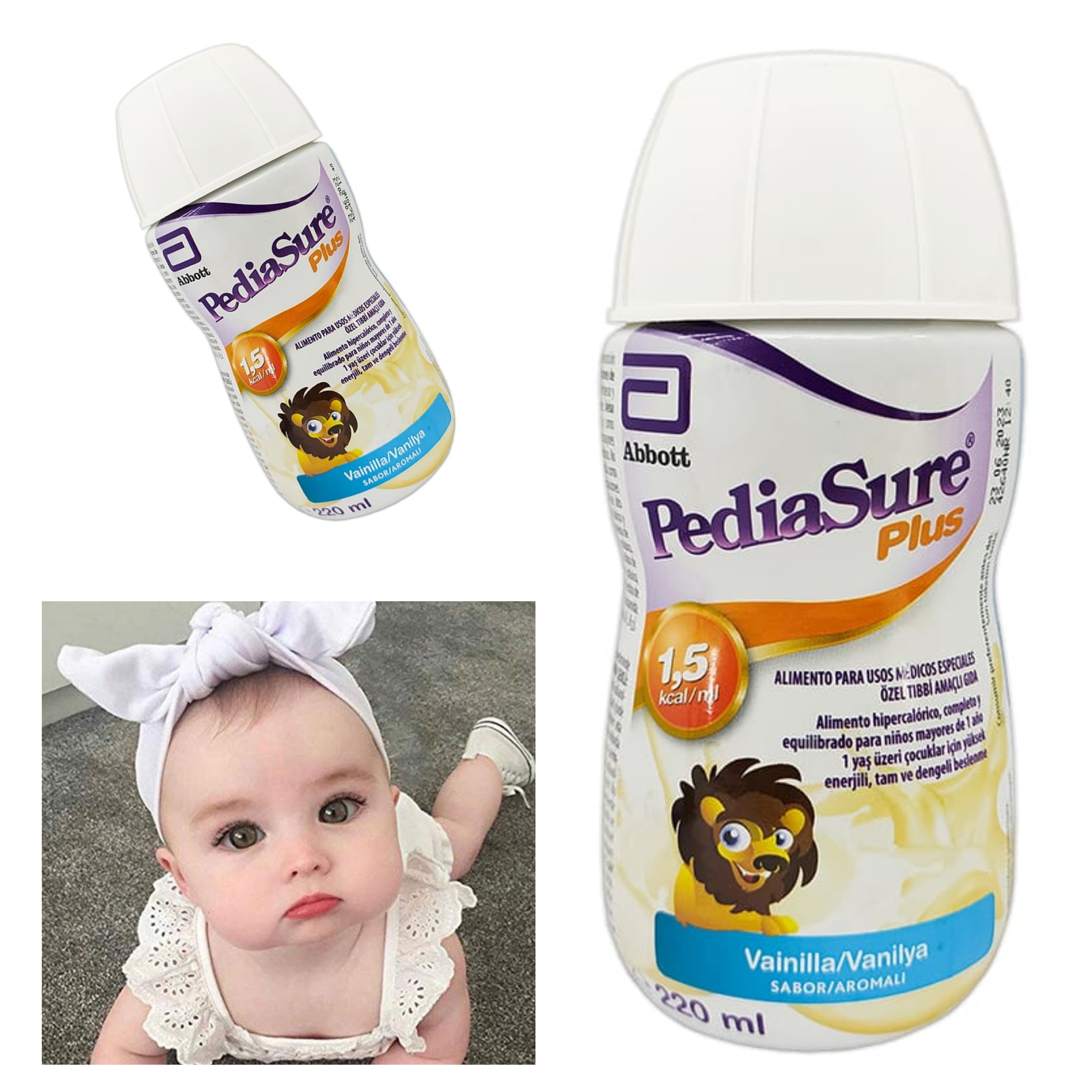 شیر  تقویتی پدیا شور pedia sure ( ترکیه ) 220 میل تاریخ برج 9