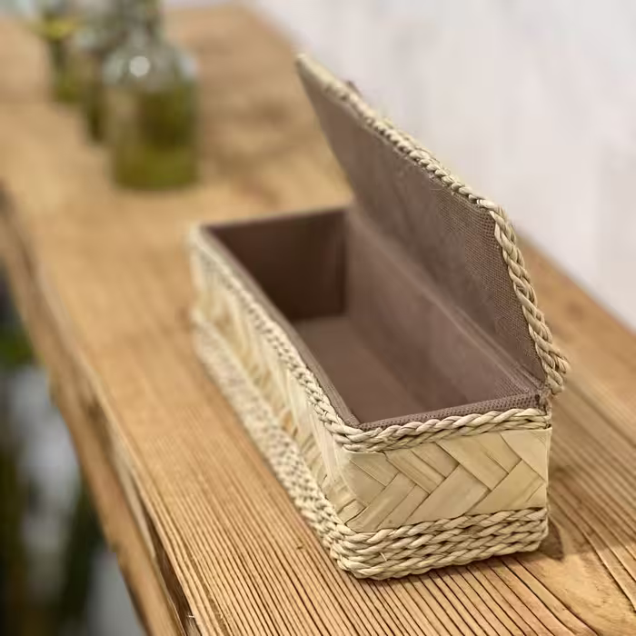 جا قاشقی و جا کاردی حصیری 