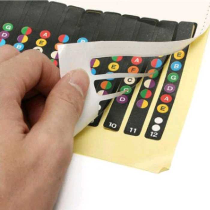 برچسب انگشت گذاری گیتار 