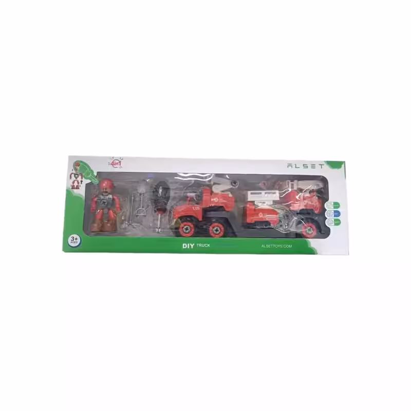 اسباب بازی آلست 4 در یک DIY مدل آتش نشانی 125