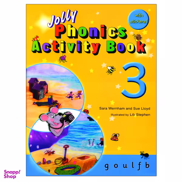 کتاب Jolly Phonics Activity Book3 اثر Sue Lioyd and Sara Wernham انتشارات Jolly