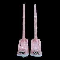 توالت شور قابدار سر تخت، رنگ صورتی پاستیلی