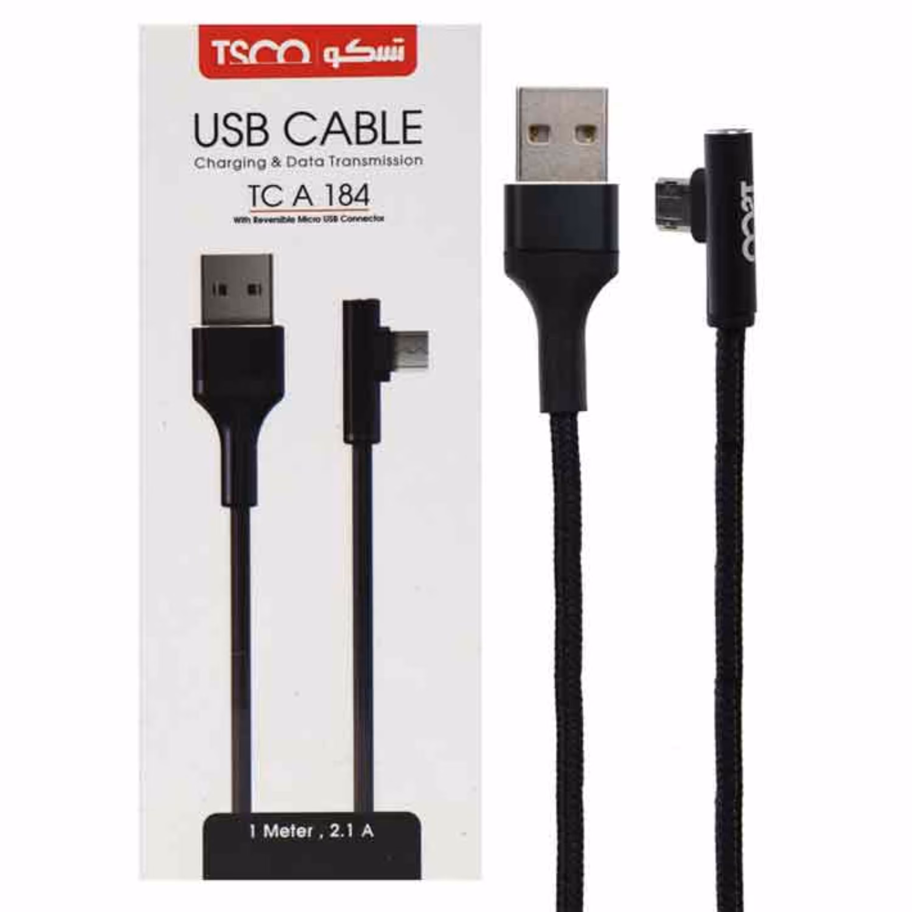 کابل شارژ میکرو تسکو TC-A184 با گارانتی 6 ماهه