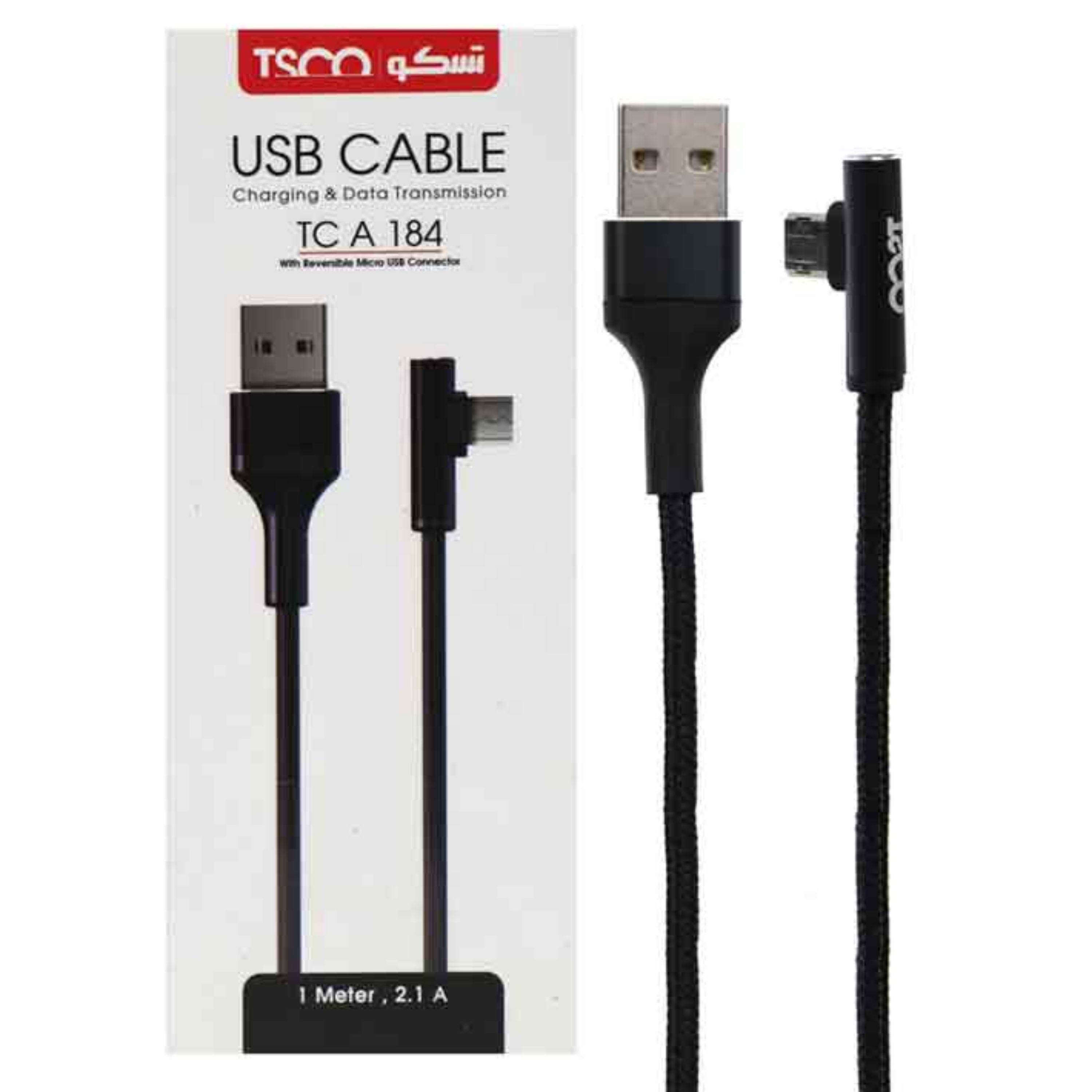 کابل شارژ میکرو تسکو TC-A184 با گارانتی 6 ماهه