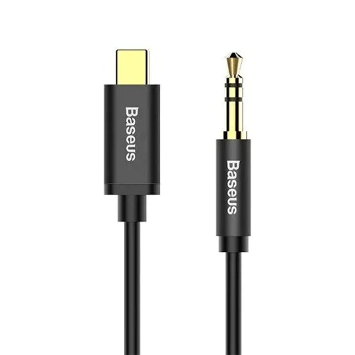 خرید اینترنتی کابل تبدیل type-c به aux بیسوس مدل Baseus CAM01-01 طول 1.2 متر
