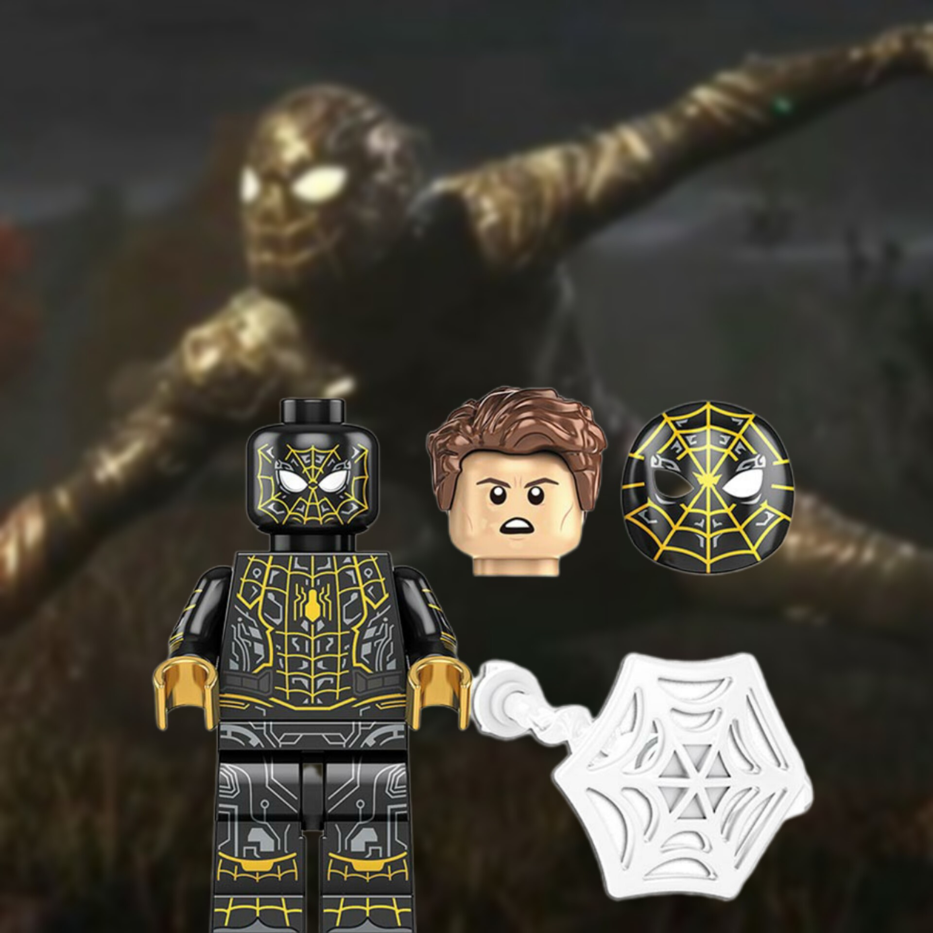 لگو اسپایدرمن از سری فیلم اسپایدرمن راهی به خانه نیست 