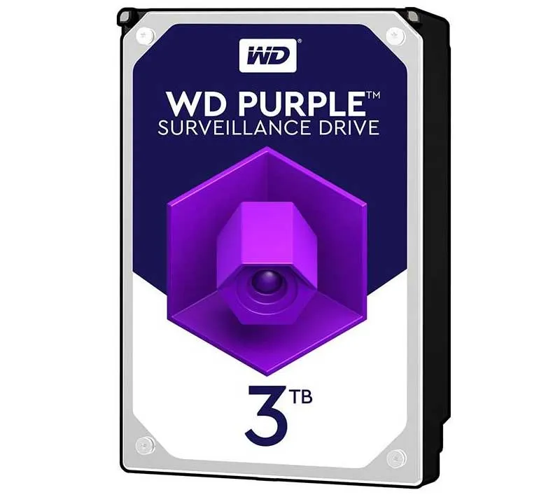 هارددیسک اینترنال وسترن دیجیتال مدل Purple ظرفیت 3 ترابایت
