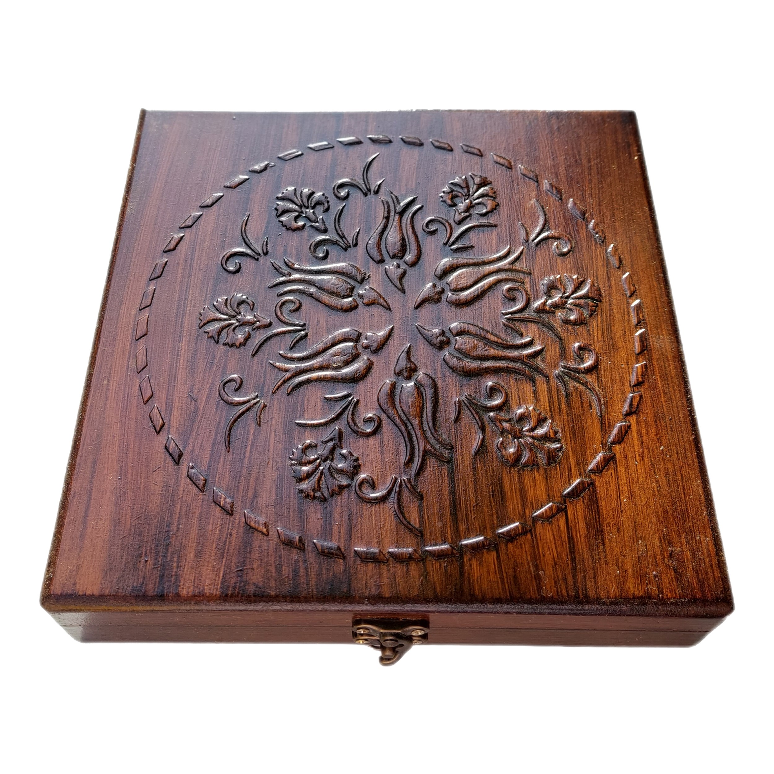 جعبه جواهرات طرح منبت مدل pk130