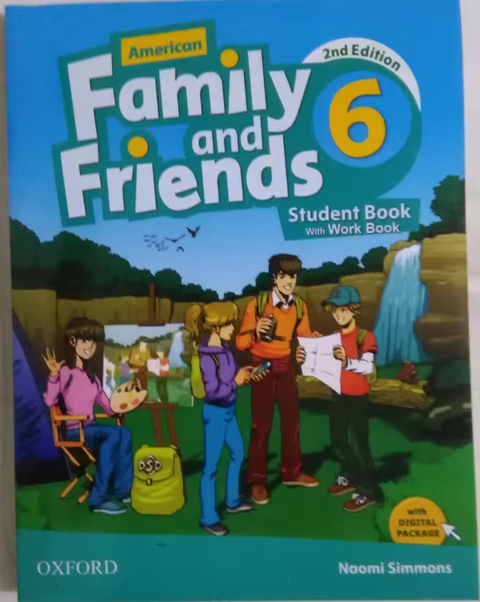 کتاب فمیلی فرندز Family and Friends 6 2nd edition