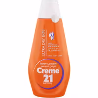 کرم 21 لوسیون بدن کرم 21 مخصوص پوست های خیلی خشک Ultra Dry Skin حجم 250 میل