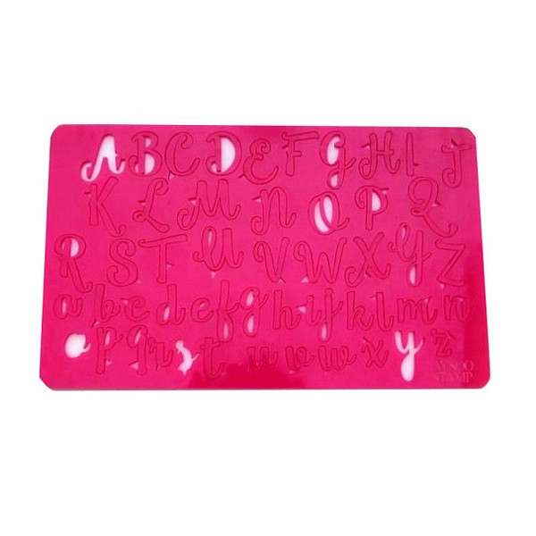 ابزار تزیین کیک مدل  استامپ طرح حروف انگلیسی