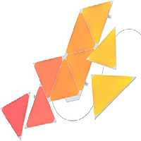 خرید پنل هوشمند روشنایی 15 تکه نانولیف مدل Nanoleaf Triangle Starter Kit با بهترین قیمت
