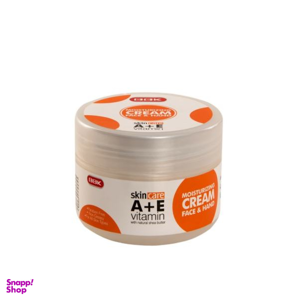 کرم مرطوب کننده ببک مدل ویتامین A+E حجم 100 میلی لیتر