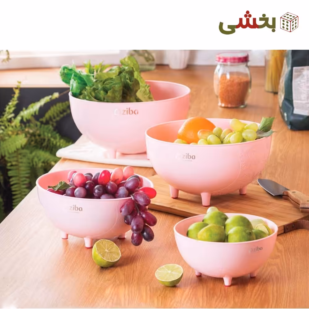 ست کاسه کمک آشپز 4 تکه زیبا کد 32157