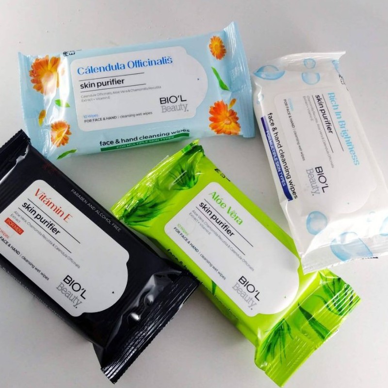 دستمال مرطوب biol