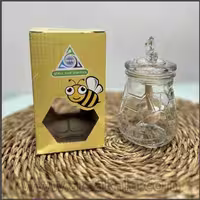 ظرف عسل زنبوری شیشه ای HANI