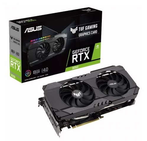 کارت گرافیک  ایسوس مدل TUF-RTX3050-O8G-GAMING حافظه 8 گیگابایت