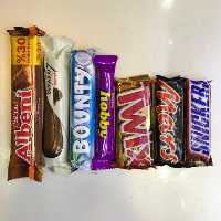 مجموعه 7 عددی شکلات های خارجی