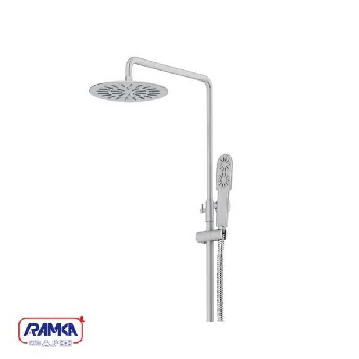 علم دوش شودر مدل بالتیک کروم مات