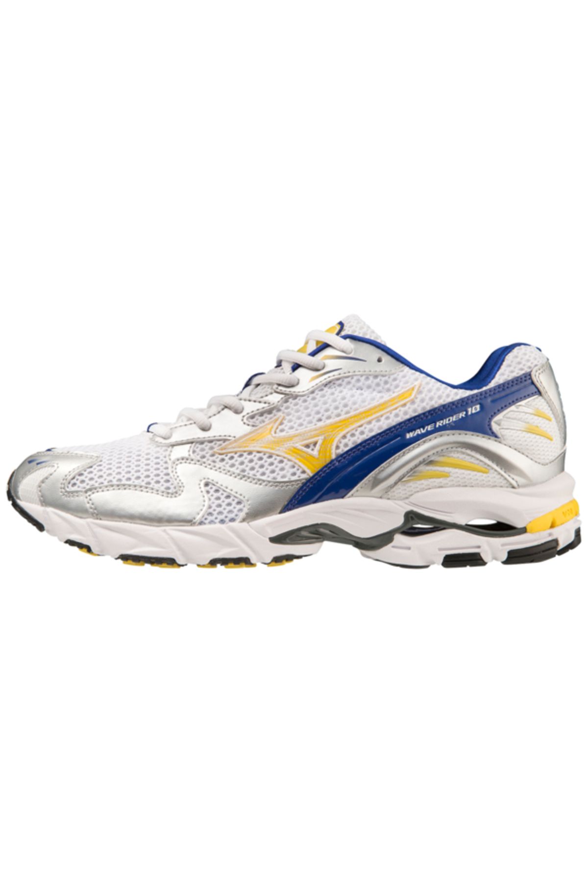 اسنیکر سفید مردانه WAVE 10 کفش لباس روزانه آبی Mizuno