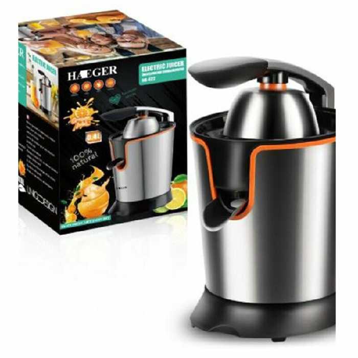 آب پرتقال گیر برقی هایگر Haeger مدل HG-622 آب مرکبات گیر هایگر با قدرت و کیفیت بالا در فروشگاه قشمی شاپ Qeshmishop