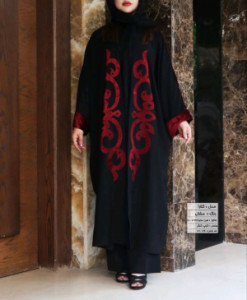 مانتو مجلسی کرپ کش مدل کلارا