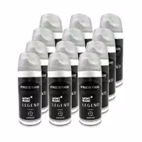 اسپری خوشبو کننده بدن مردانه پرستیژ مدل MONT BLANC legend جم 150 میلی لیتر مجموعه 12 عددی